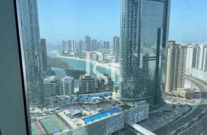 Apartment - 2 Bedrooms - 3 Bathrooms for rent in The Gate Tower 1 - Shams Abu Dhabi - Al Reem Island - Abu Dhabi