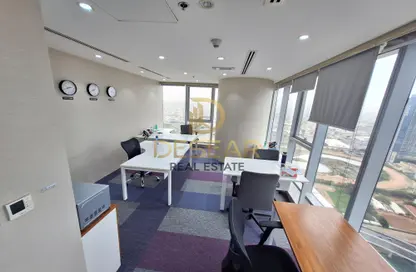 Office Space - Studio - 4 Bathrooms for rent in The Citadel Tower - Business Bay - Dubai