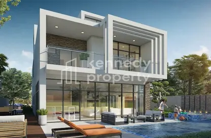 Outdoor House image for: Villa - 4 Bedrooms - 5 Bathrooms for sale in Belair Damac Hills - By Trump Estates - DAMAC Hills - Dubai, Image 1