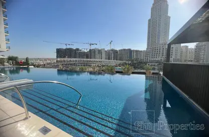 Pool image for: Apartment - 3 Bedrooms - 3 Bathrooms for rent in Palace Residences - Dubai Creek Harbour (The Lagoons) - Dubai, Image 1