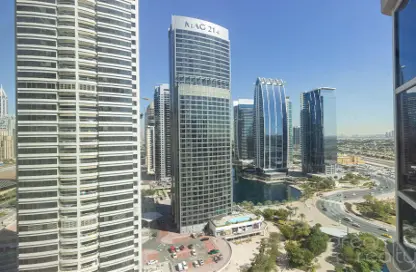 Apartment - Studio - 1 Bathroom for rent in New Dubai Gate 1 - JLT Cluster Q - Jumeirah Lake Towers - Dubai