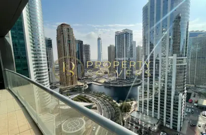 Balcony image for: Apartment - 1 Bedroom - 2 Bathrooms for sale in Indigo Tower - Lake Almas East - Jumeirah Lake Towers - Dubai, Image 1