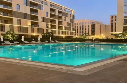 صورة لـ حوض سباحة شقة - غرفة نوم - 2 حمامات للبيع في سما ريزيدنس - Al Mamsha - مويلح - الشارقة ، صورة رقم 1