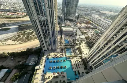 شقة - 2 غرف نوم - 2 حمامات للايجار في برج نورا - مدينة الحبتور - الخليج التجاري - دبي
