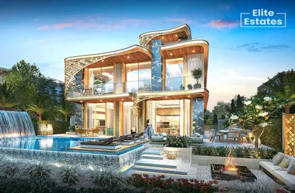 Outdoor House image for: Villa - 5 Bedrooms - 6 Bathrooms for sale in Damac Gems Estates 1 - Damac Gems Estates - DAMAC Hills - Dubai, Image 1
