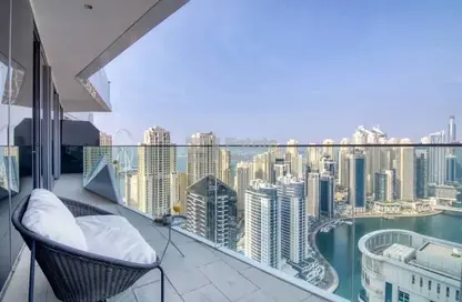 Balcony image for: Apartment - 2 Bedrooms - 3 Bathrooms for rent in Stella Maris - Dubai Marina - Dubai, Image 1