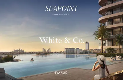 Apartment - 2 Bedrooms - 2 Bathrooms for sale in Seapoint - EMAAR Beachfront - Dubai Harbour - Dubai