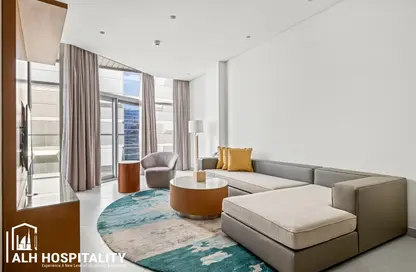 Hotel  and  Hotel Apartment - 2 Bedrooms - 3 Bathrooms for rent in Marriott Marquis Dubai - Port Saeed - Deira - Dubai