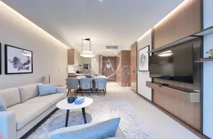 Living / Dining Room image for: Apartment - 2 Bedrooms - 3 Bathrooms for sale in The Address Residences Dubai Opera Tower 1 - The Address Residences Dubai Opera - Downtown Dubai - Dubai, Image 1