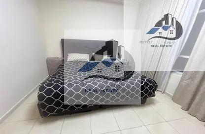 شقة - غرفة نوم - 2 حمامات للايجار في أورينت تاور 2 - أورينت تاور - البستان - عجمان