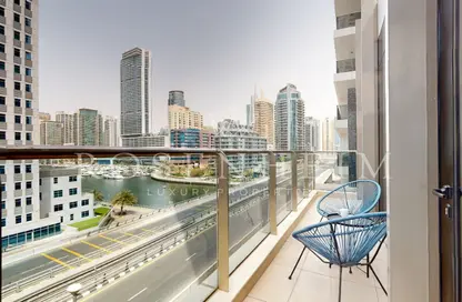 Apartment - 1 Bedroom - 2 Bathrooms for rent in Sparkle Tower 3 - Sparkle Towers - Dubai Marina - Dubai