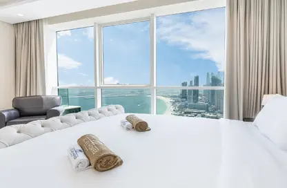 Apartment - 2 Bedrooms - 2 Bathrooms for rent in Al Bateen Residences - Jumeirah Beach Residence - Dubai