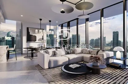 Apartment - 1 Bedroom - 2 Bathrooms for sale in Peninsula Four - Peninsula - Business Bay - Dubai