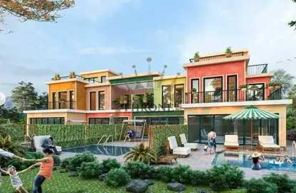 Townhouse - 4 Bedrooms - 3 Bathrooms for sale in Nice - Damac Lagoons - Dubai