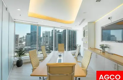 Office Space - Studio - 3 Bathrooms for rent in The Prime Tower - Business Bay - Dubai