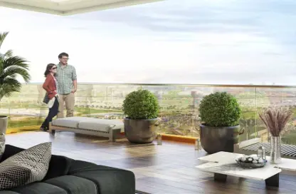 Apartment - 1 Bedroom - 1 Bathroom for sale in Golf Greens 1 - Tower A - Golf Greens - DAMAC Hills - Dubai