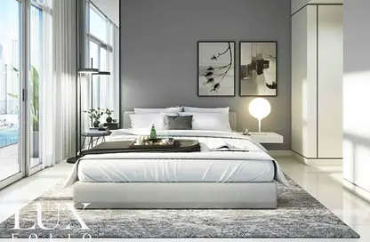 Room / Bedroom image for: Apartment - 2 Bedrooms - 2 Bathrooms for sale in Seapoint - EMAAR Beachfront - Dubai Harbour - Dubai, Image 1