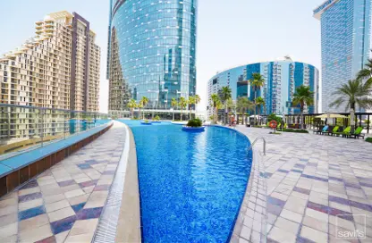 شقة - غرفة نوم - 2 حمامات للايجار في صن تاور - شمس أبوظبي - جزيرة الريم - أبوظبي شقة - غرفة نوم - 2 حمامات للايجار في صن تاور - شمس أبوظبي - جزيرة الريم - أبوظبي