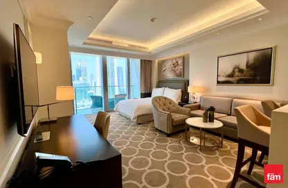 Apartment - Studio - 1 Bathroom for rent in Kempinski BLVD - Downtown Dubai - Dubai