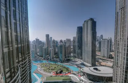 صورة لـ مبنى خارجي شقة - 2 غرف نوم - 3 حمامات للايجار في برج خليفة المنطقة ٣ - برج خليفة - دبي وسط المدينة - دبي ، صورة رقم 1
