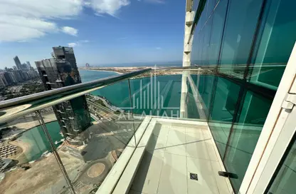 Balcony image for: Apartment - 4 Bedrooms - 6 Bathrooms for rent in Bay Tower - Corniche Road - Abu Dhabi, Image 1