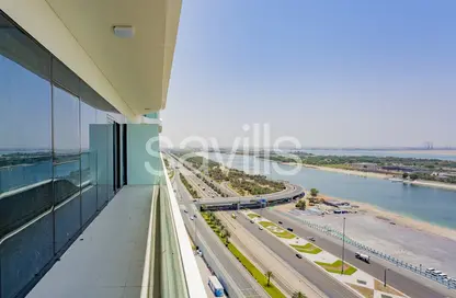Apartment - 2 Bedrooms - 2 Bathrooms for rent in Capital Views - Capital Centre - Abu Dhabi