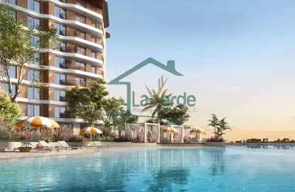 Pool image for: Apartment - 2 Bedrooms - 3 Bathrooms for sale in Gardenia Bay - Yas Island - Abu Dhabi, Image 1