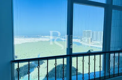 Balcony image for: Apartment - 2 Bedrooms - 3 Bathrooms for rent in Hydra Avenue Towers - City Of Lights - Al Reem Island - Abu Dhabi, Image 1