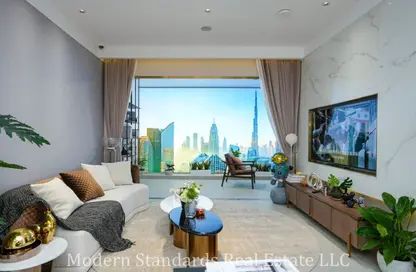 Apartment - Studio - 1 Bathroom for sale in Stamn One - Jumeirah Garden City - Al Satwa - Dubai