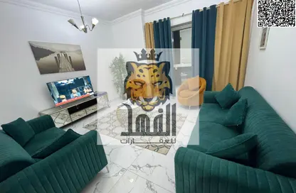 Apartment - 1 Bedroom - 2 Bathrooms for rent in Oasis Tower - Al Rashidiya 1 - Al Rashidiya - Ajman