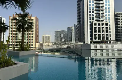 Pool image for: Duplex - 1 Bedroom - 1 Bathroom for sale in The Sterling West - The Sterling - Business Bay - Dubai, Image 1