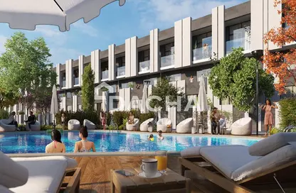 تاون هاوس - 2 غرف نوم - 3 حمامات للبيع في قرية ريبورتاج 1 - فيلا Reportagege - دبي لاند - دبي