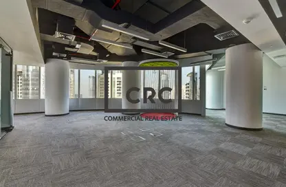 Office Space - Studio - 1 Bathroom for rent in Almas Tower - Lake Almas East - Jumeirah Lake Towers - Dubai