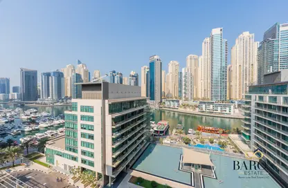 Apartment - 3 Bedrooms - 4 Bathrooms for rent in Al Majara 3 - Al Majara Towers - Dubai Marina - Dubai