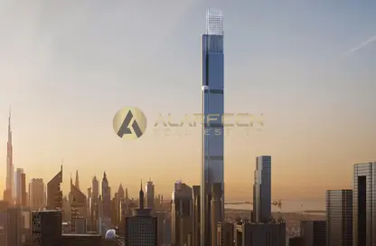 شقة - غرفة نوم - 2 حمامات للبيع في برج عزيزي - شارع الشيخ زايد - دبي