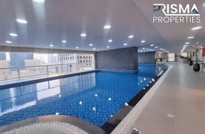 شقة - غرفة نوم - 2 حمامات للايجار في برج سولافا - دبي مارينا - دبي