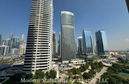 شقة - غرفة نوم - 1 حمام للايجار في بوابة دبي الجديدة 1 - (JLT) مجمع Q - أبراج بحيرة الجميرا - دبي