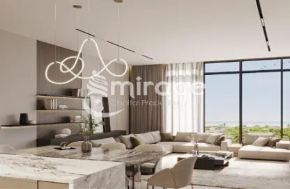 Living Room image for: Apartment - 1 Bedroom - 2 Bathrooms for sale in Reem Hills - Najmat Abu Dhabi - Al Reem Island - Abu Dhabi, Image 1