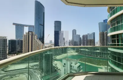 Apartment - 2 Bedrooms - 4 Bathrooms for rent in Beach Towers - Shams Abu Dhabi - Al Reem Island - Abu Dhabi