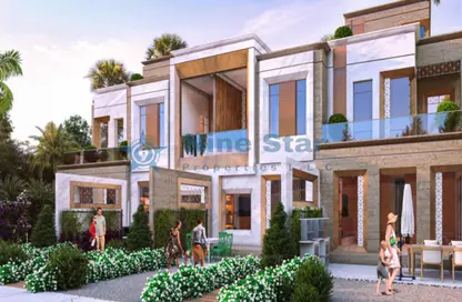 Townhouse - 4 Bedrooms - 5 Bathrooms for sale in Monte Carlo - Damac Lagoons - Dubai