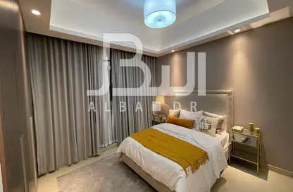 Room / Bedroom image for: Apartment - 3 Bedrooms - 3 Bathrooms for sale in Gulfa Towers - Al Rashidiya 1 - Al Rashidiya - Ajman, Image 1