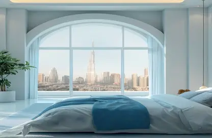 Apartment - 1 Bedroom - 2 Bathrooms for sale in Sky Towers - Business Bay - Dubai