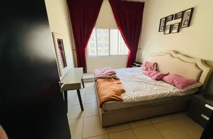 Apartment - 1 Bedroom - 1 Bathroom for rent in Mazaya 17 - Queue Point - Dubai Land - Dubai