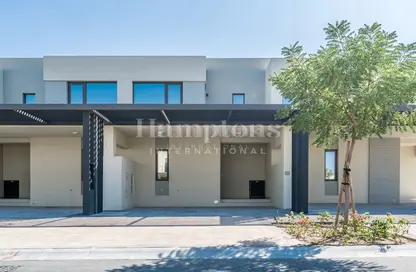 Outdoor House image for: Townhouse - 3 Bedrooms - 3 Bathrooms for sale in Parkside 2 - EMAAR South - Dubai South (Dubai World Central) - Dubai, Image 1