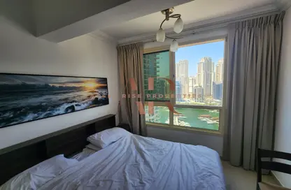 Apartment - 1 Bedroom - 1 Bathroom for rent in Manchester Tower - Dubai Marina - Dubai