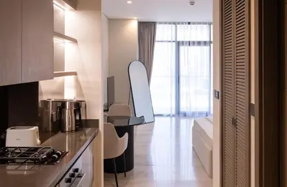 Apartment - Studio - 1 Bathroom for rent in Peninsula Five - Peninsula - Business Bay - Dubai