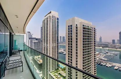 شقة - 2 غرف نوم - 2 حمامات للايجار في برج Beach Vista 1 - بيتش فيستا - إعمار بيتشفرونت - دبي هاربور - دبي