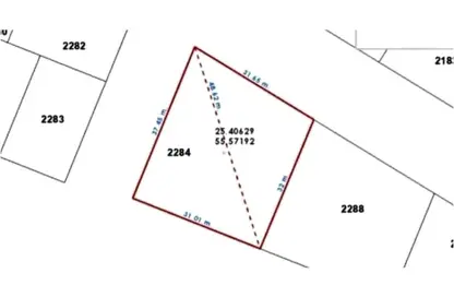 Land - Studio for sale in Ajman Hills - Al Alia - Ajman