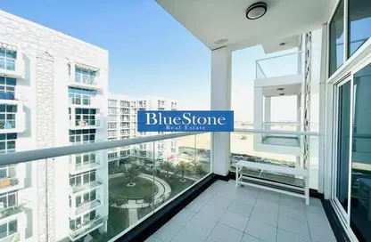 Balcony image for: Apartment - 2 Bedrooms - 2 Bathrooms for rent in Glitz 3 - Glitz - Dubai Studio City - Dubai, Image 1