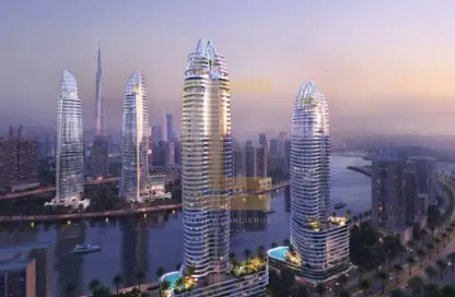 Apartment - 1 Bedroom - 2 Bathrooms for sale in Canal Crown 1 - Canal Crown - Business Bay - Dubai